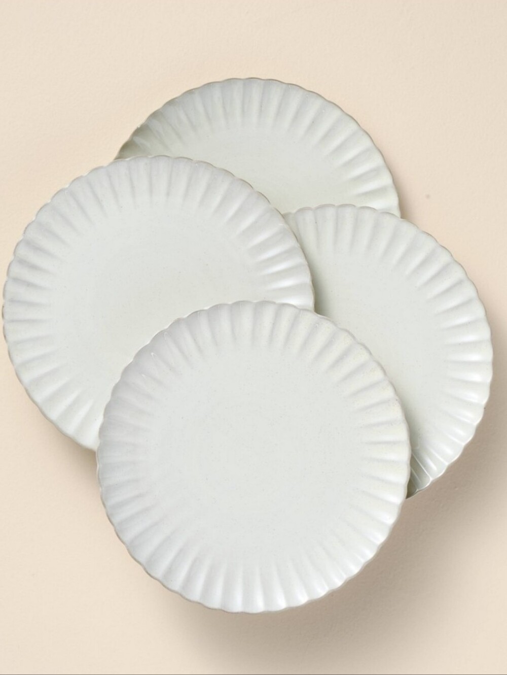 Hearth & Hand With Magnolia 4pc. 8.5" Scalloped Edge Stoneware Salad Plates